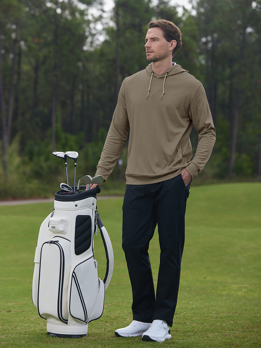 Men's Heather Pullover Hoodie with Two Pockets – view 71
