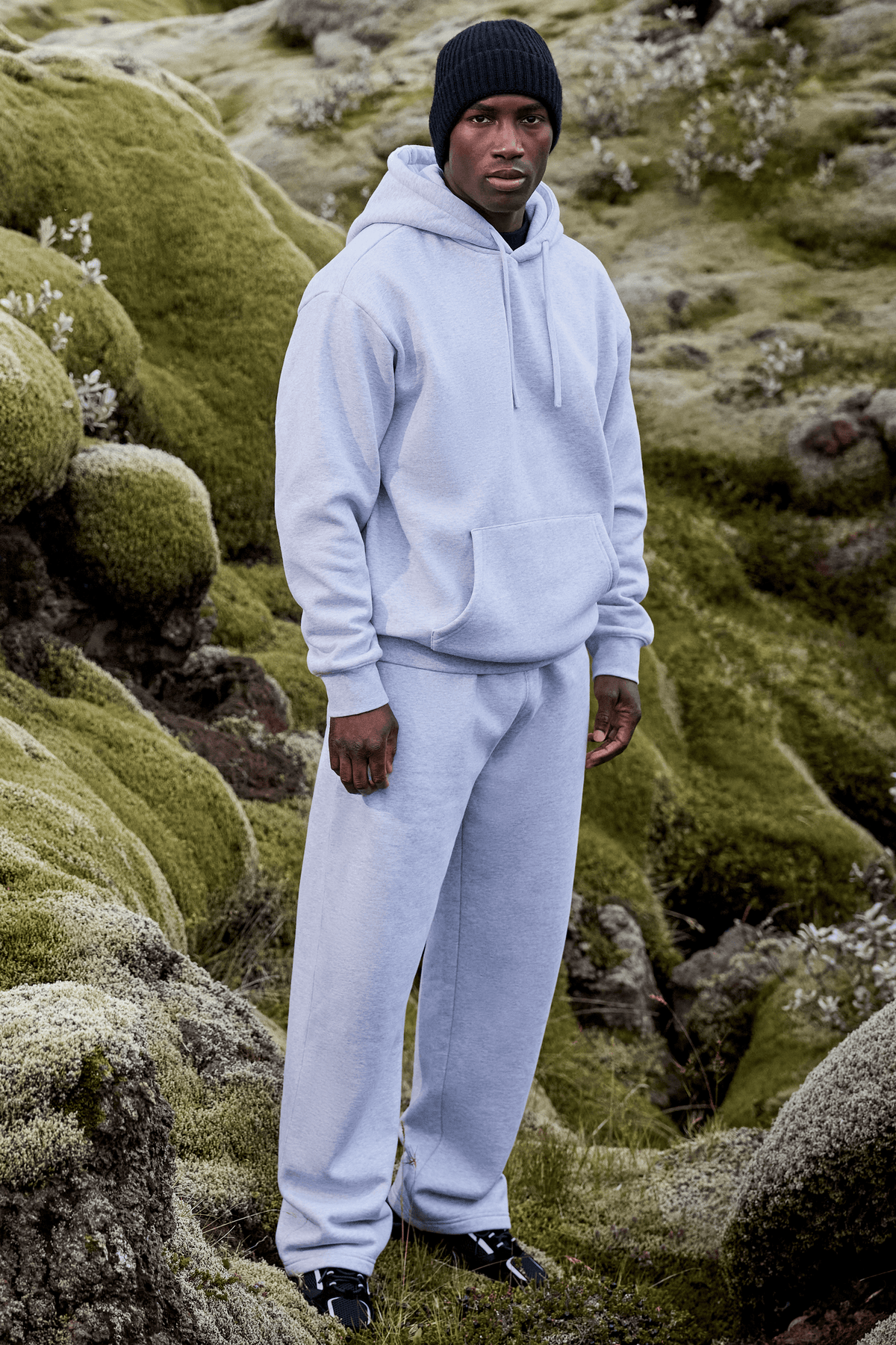 Milan Men's Oversized Heavyweight Cotton Hoodie – view 12