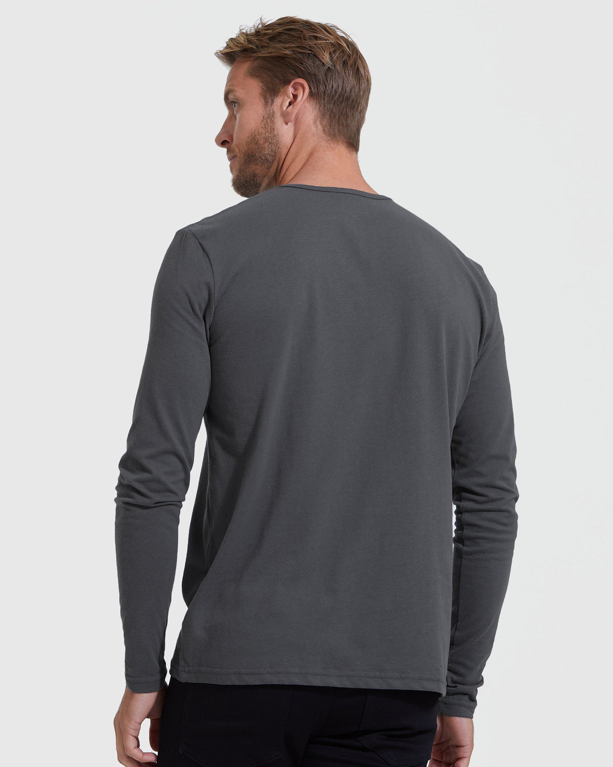 Men's Long Sleeve Henley 3-Pack – view 5