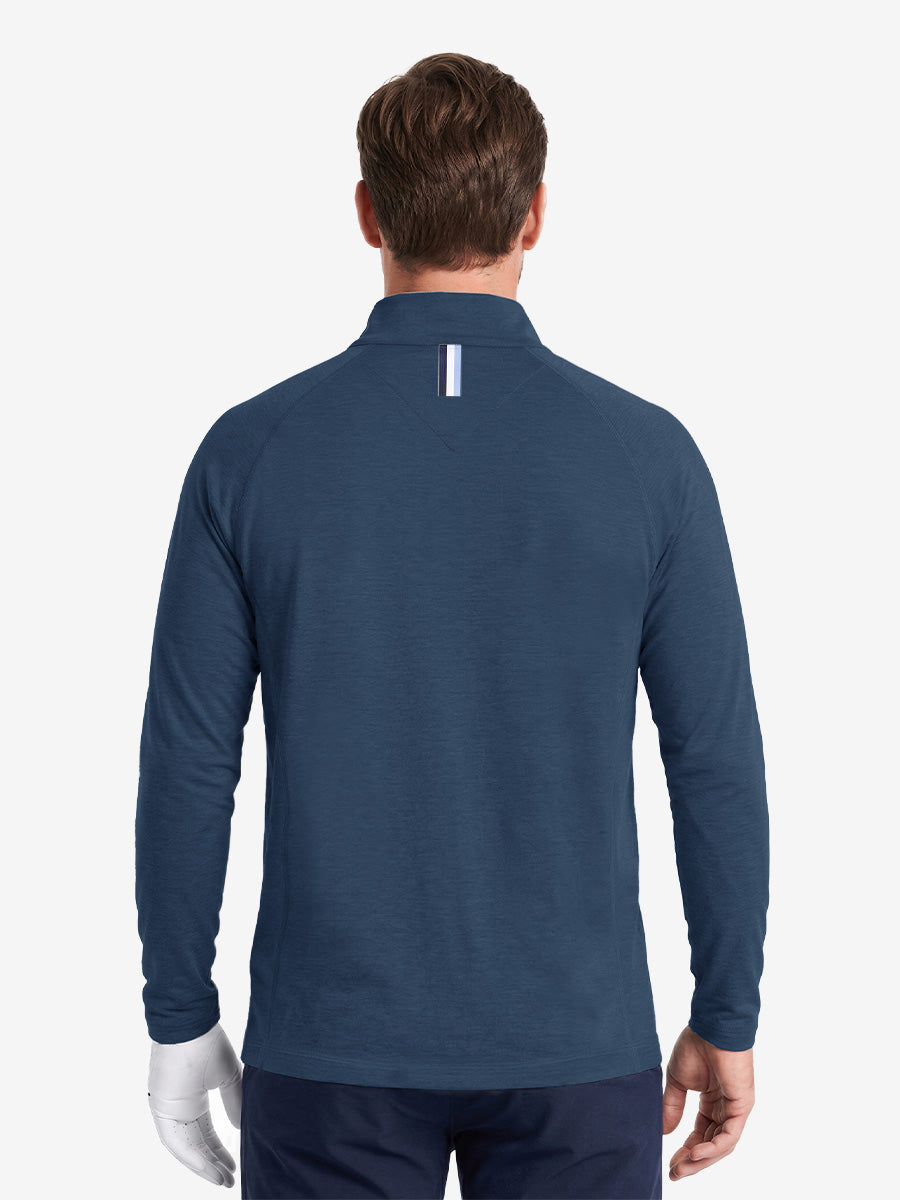 Men's Heather Athletic Quarter Zip Sweatshirt – view 39