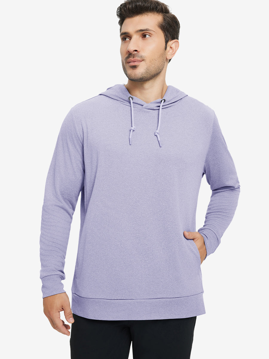 Men's Heather Pullover Hoodie with Two Pockets – view 51