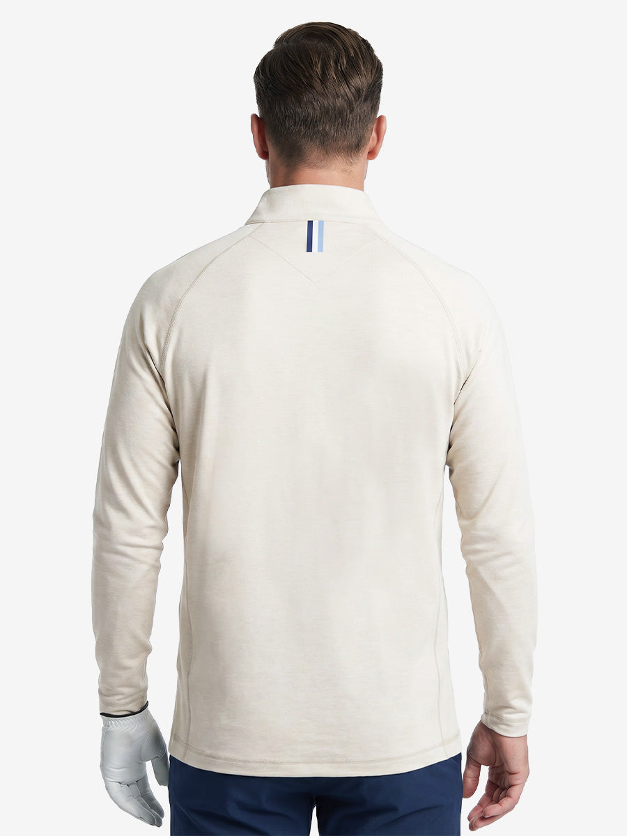 Men's Heather Athletic Quarter Zip Sweatshirt – view 46