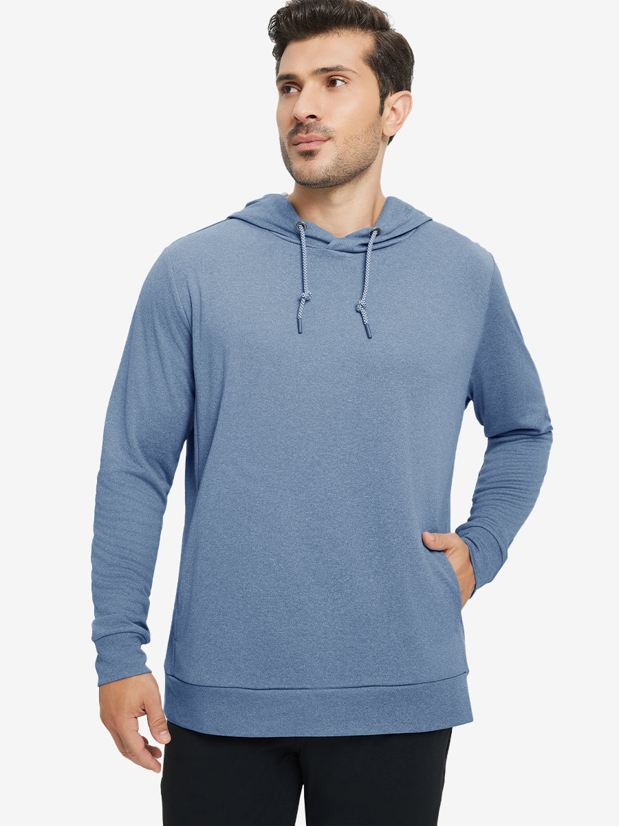 Men's Heather Pullover Hoodie with Two Pockets – view 21
