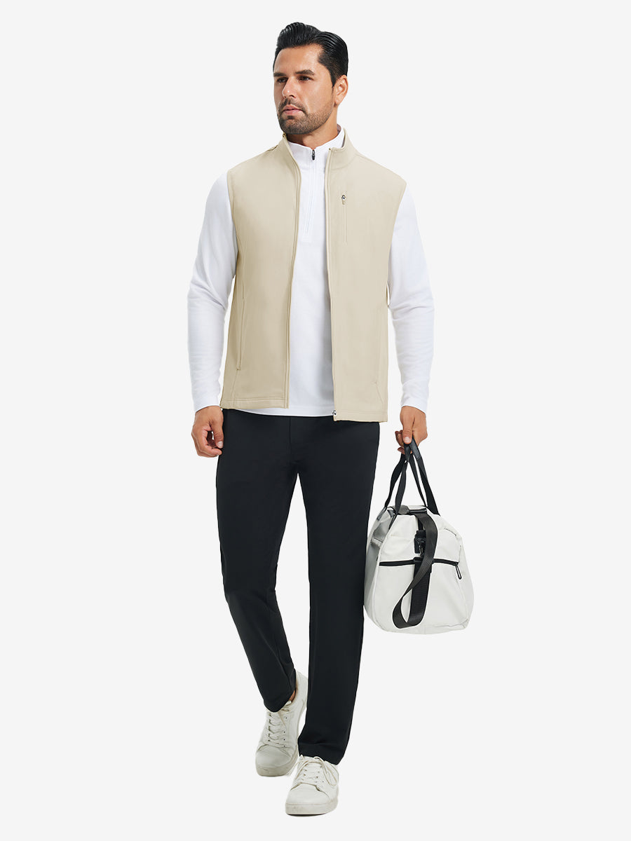 Men's Water-Resistant Fleece Golf Vest – view 5