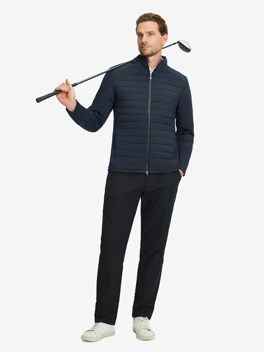 Men's Hybrid Puffer Golf Jacket – view 21