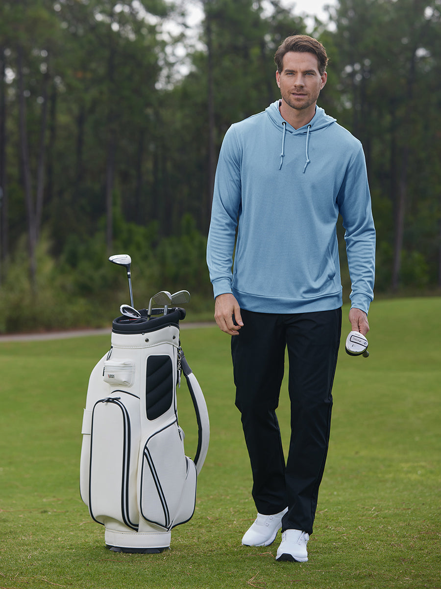 Men's Heather Pullover Hoodie with Two Pockets – view 41
