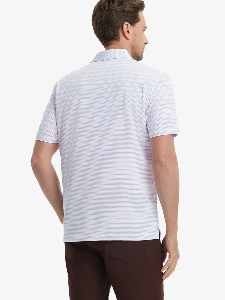 Men's Striped Golf Polo Shirt – view 52
