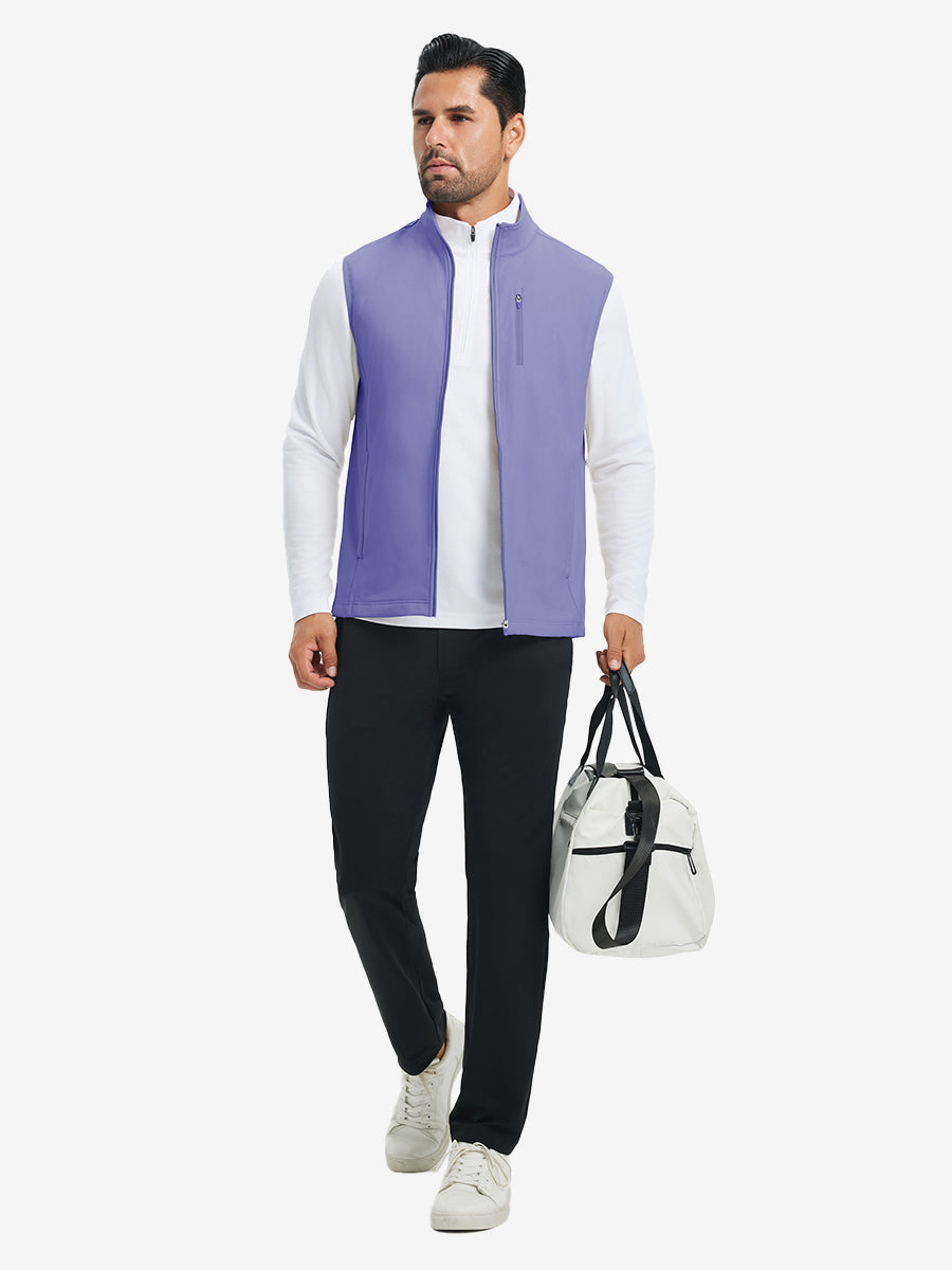 Men's Water-Resistant Fleece Golf Vest – view 77