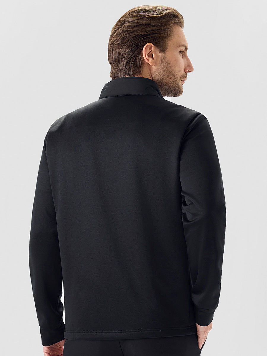 Men's Water-Resistant Fleece Puffer Jacket – view 4