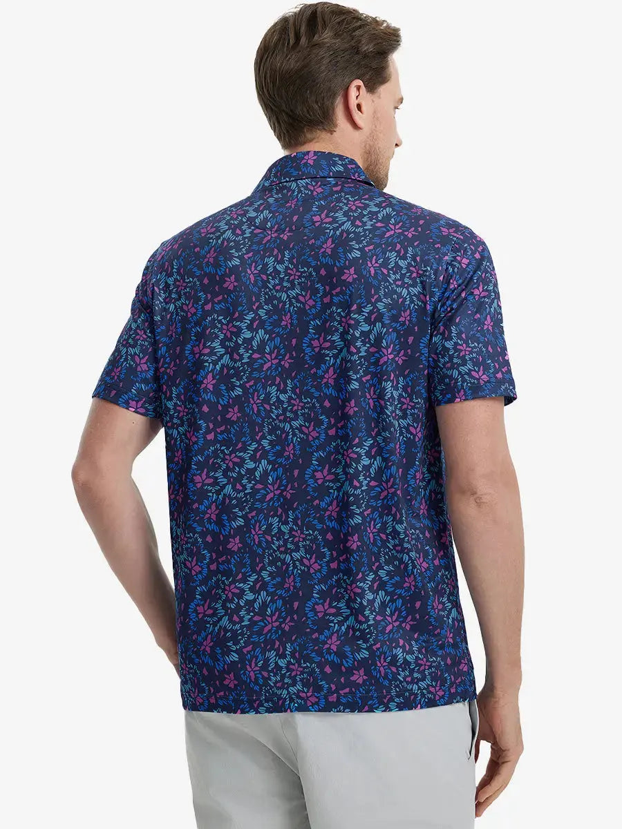 Men's Printed Performance Golf Polo Shirt – view 28
