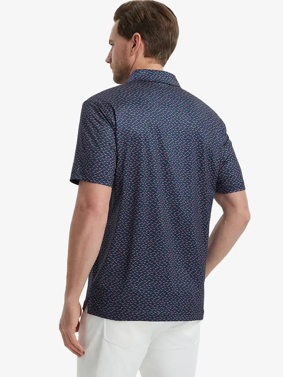Men's Printed Performance Golf Polo Shirt – view 22