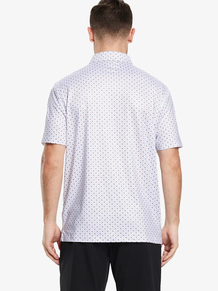 Men's Quick-Dry Printed Golf Polo Shirt – view 11