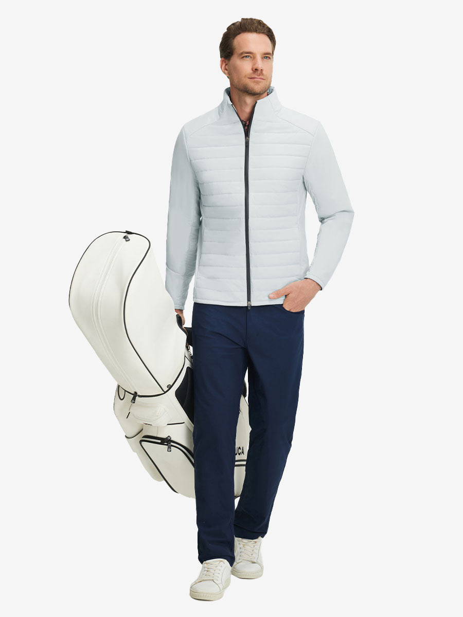 Men's Hybrid Puffer Golf Jacket – view 5