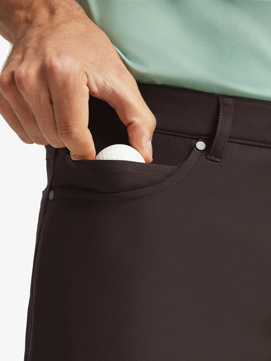 Men's Stretch Performance Golf Shorts – Breathable Moisture-Wicking Fabric, Belt Loops, 7 or 9 Inch Inseam – view 14