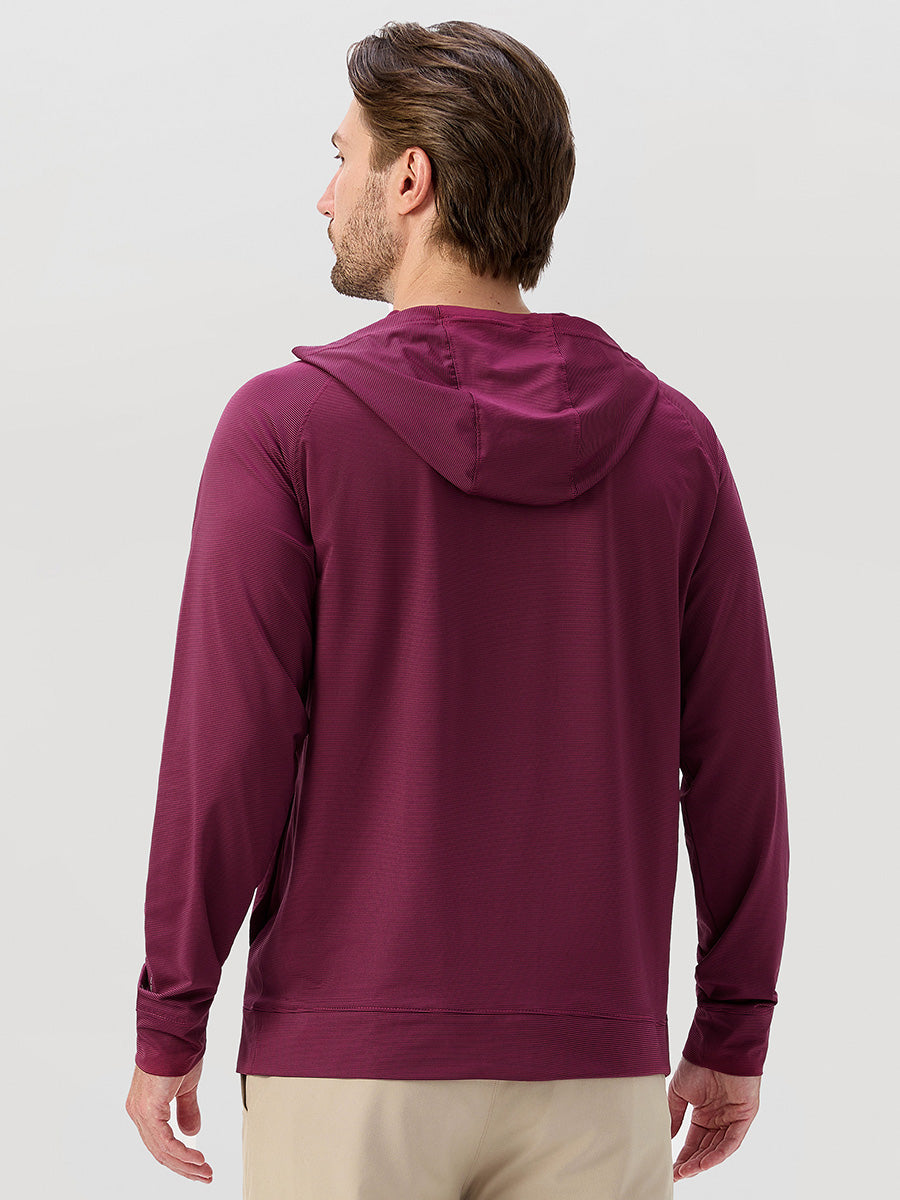 Men's Lightweight Pinstripe Hoodie – view 5