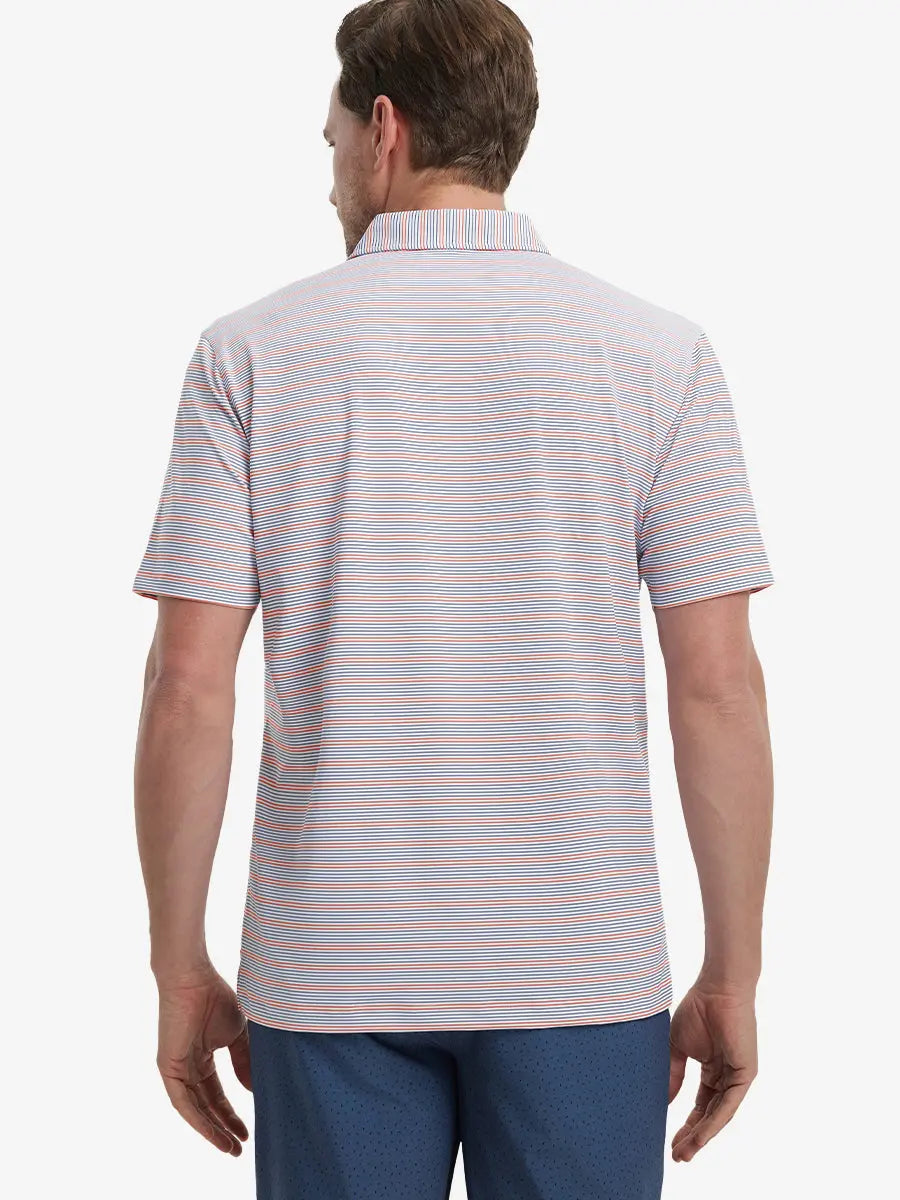 Men's Striped Golf Polo Shirt – view 70