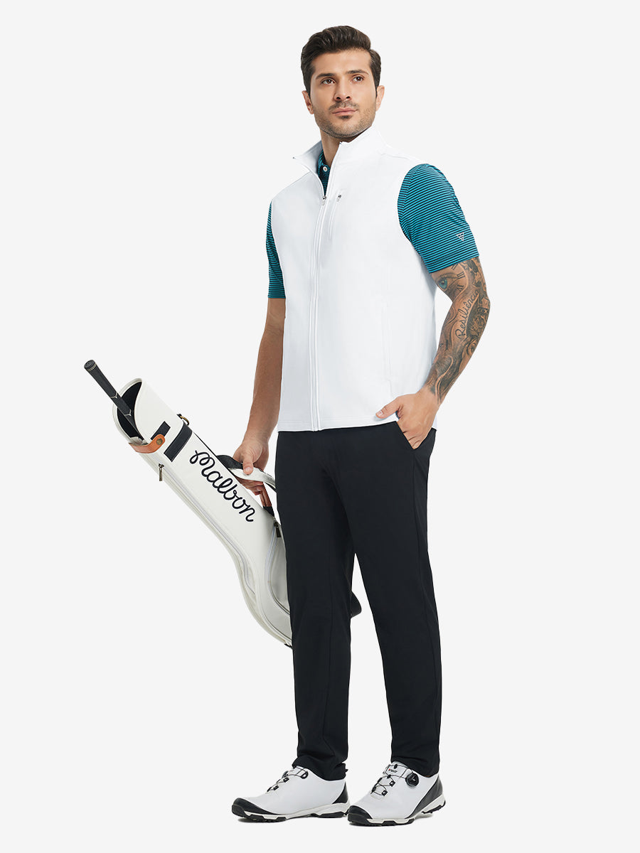 Men's Water-Resistant Fleece Golf Vest – view 11