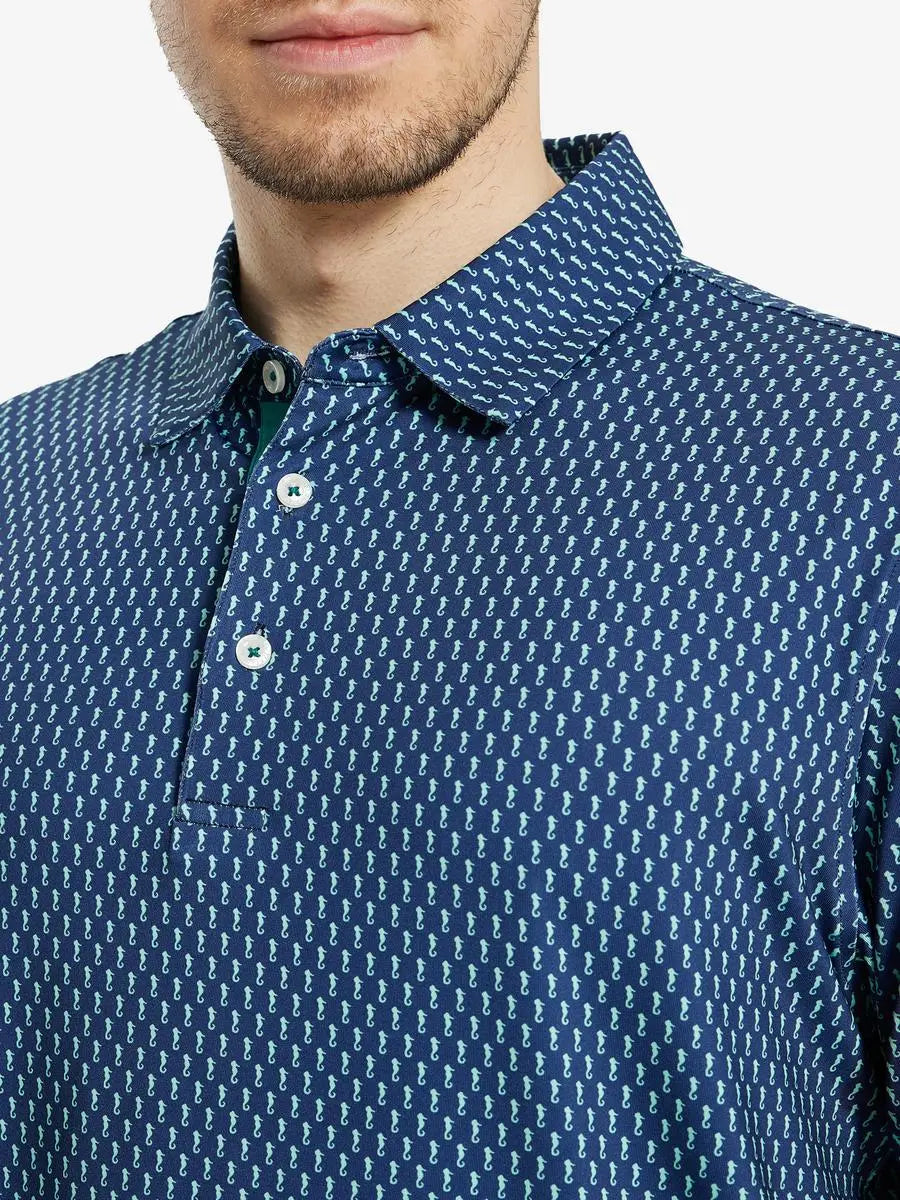 Men's Printed Jersey Golf Polo Shirt – view 16