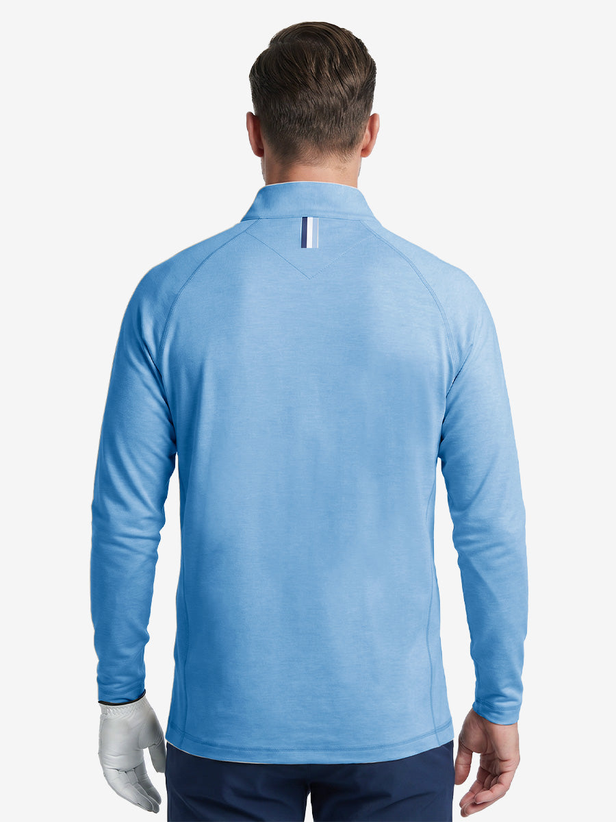 Men's Heather Athletic Quarter Zip Sweatshirt – view 18