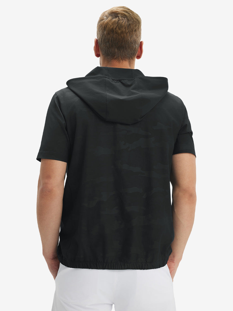 Men's Short Sleeve Quarter Zip Hoodie – view 12