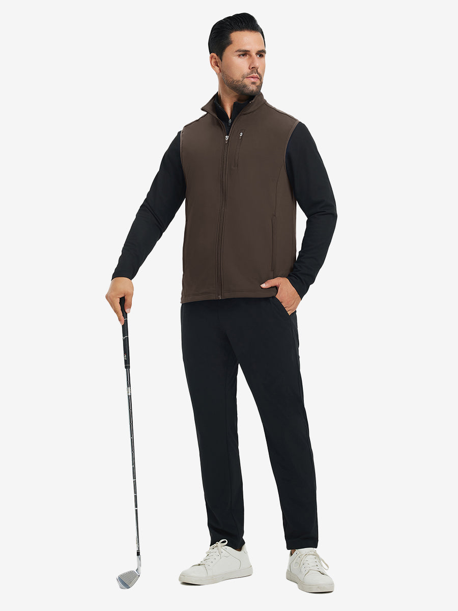 Men's Water-Resistant Fleece Golf Vest – view 35