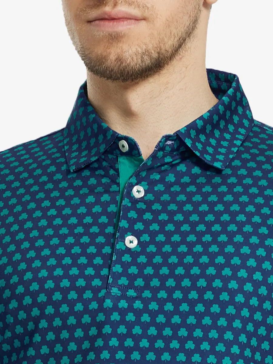 Men's Printed Jersey Golf Polo Shirt – view 2