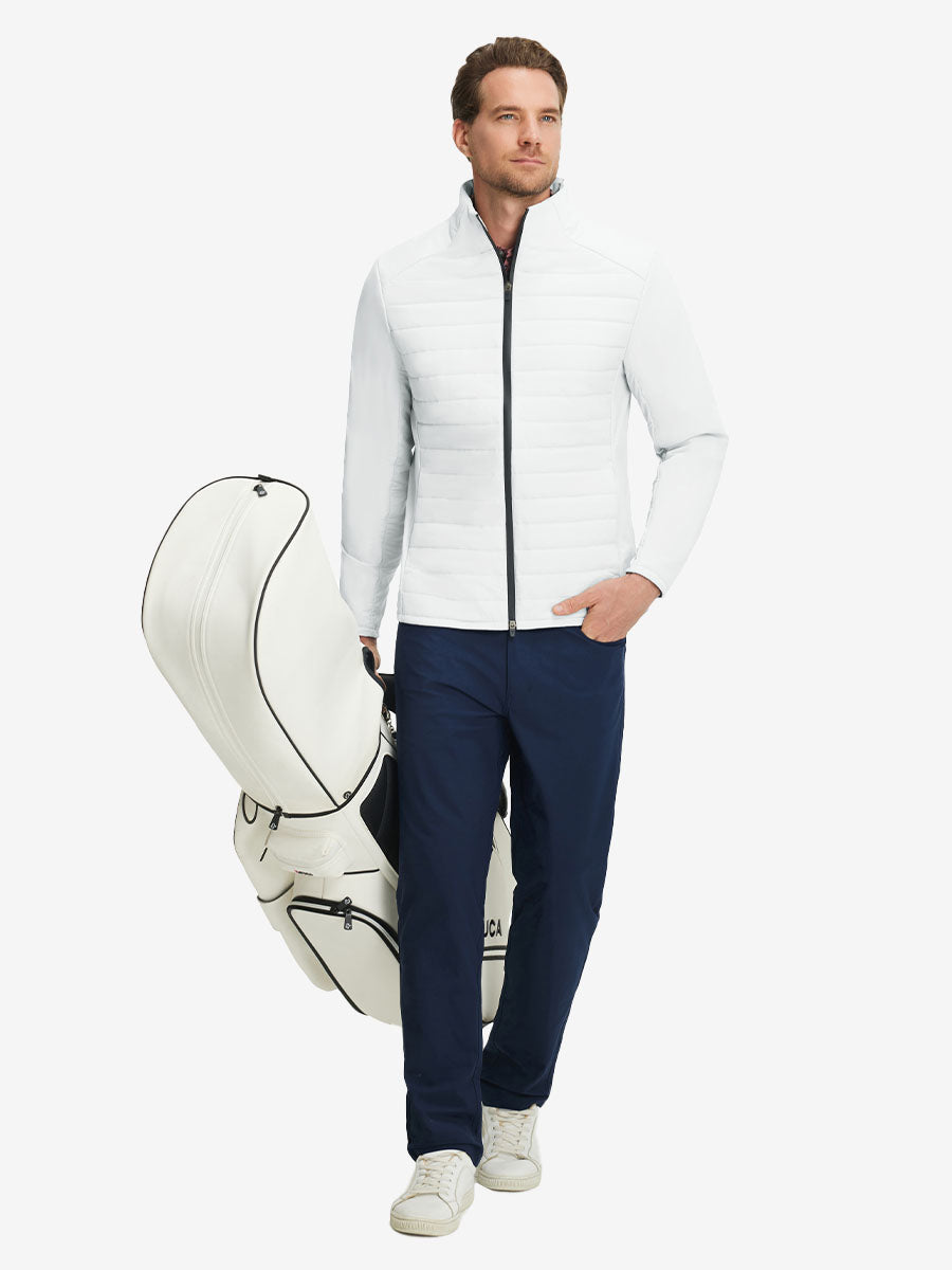 Men's Hybrid Puffer Golf Jacket – view 13