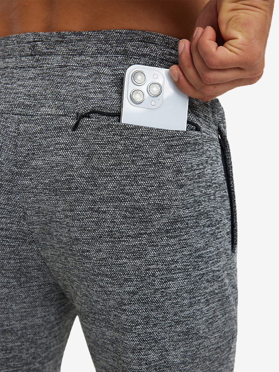 Men's Soft Stretch Sweatpants with 4 Zip Pockets – view 22