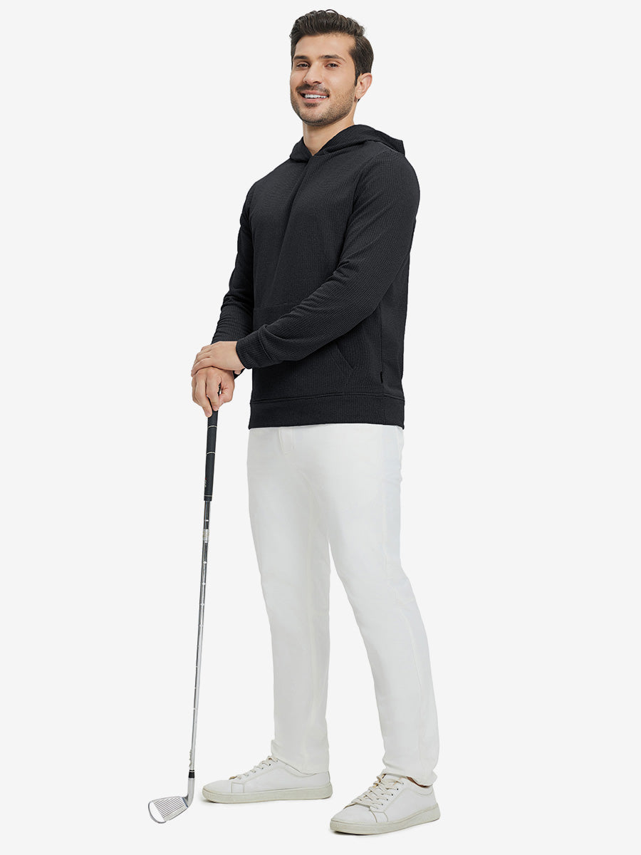 Men's Grid Fleece Lined Pullover Hoodie – view 10