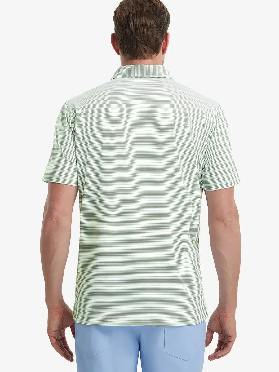 Men's Striped Golf Polo Shirt – view 76