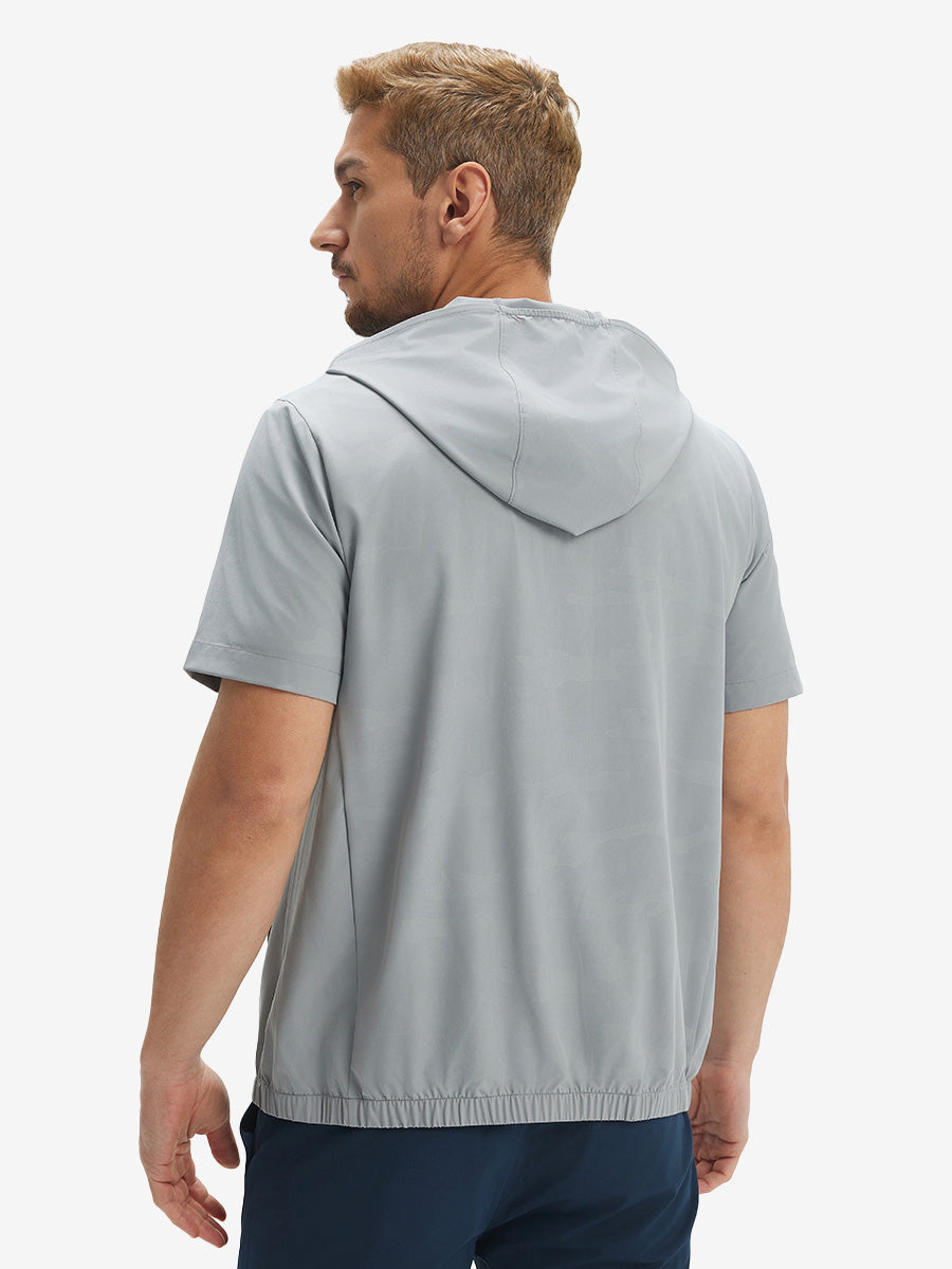 Men's Short Sleeve Quarter Zip Hoodie – view 33