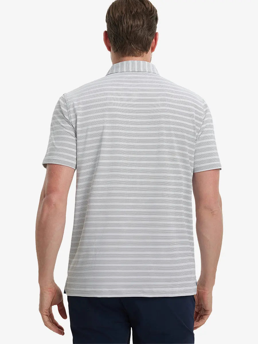 Men's Striped Golf Polo Shirt – view 22