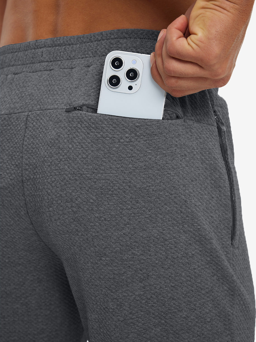 Men's Soft Stretch Sweatpants with 4 Zip Pockets – view 34