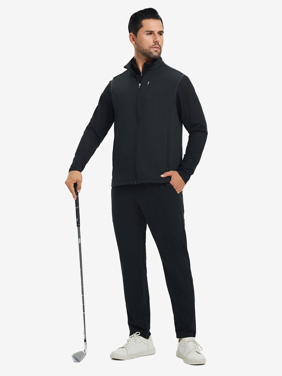 Men's Water-Resistant Fleece Golf Vest – view 29