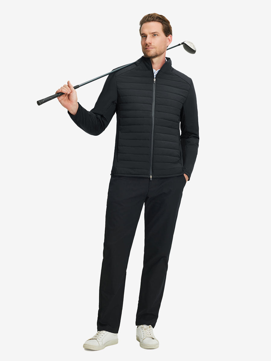 Men's Hybrid Puffer Golf Jacket – view 29