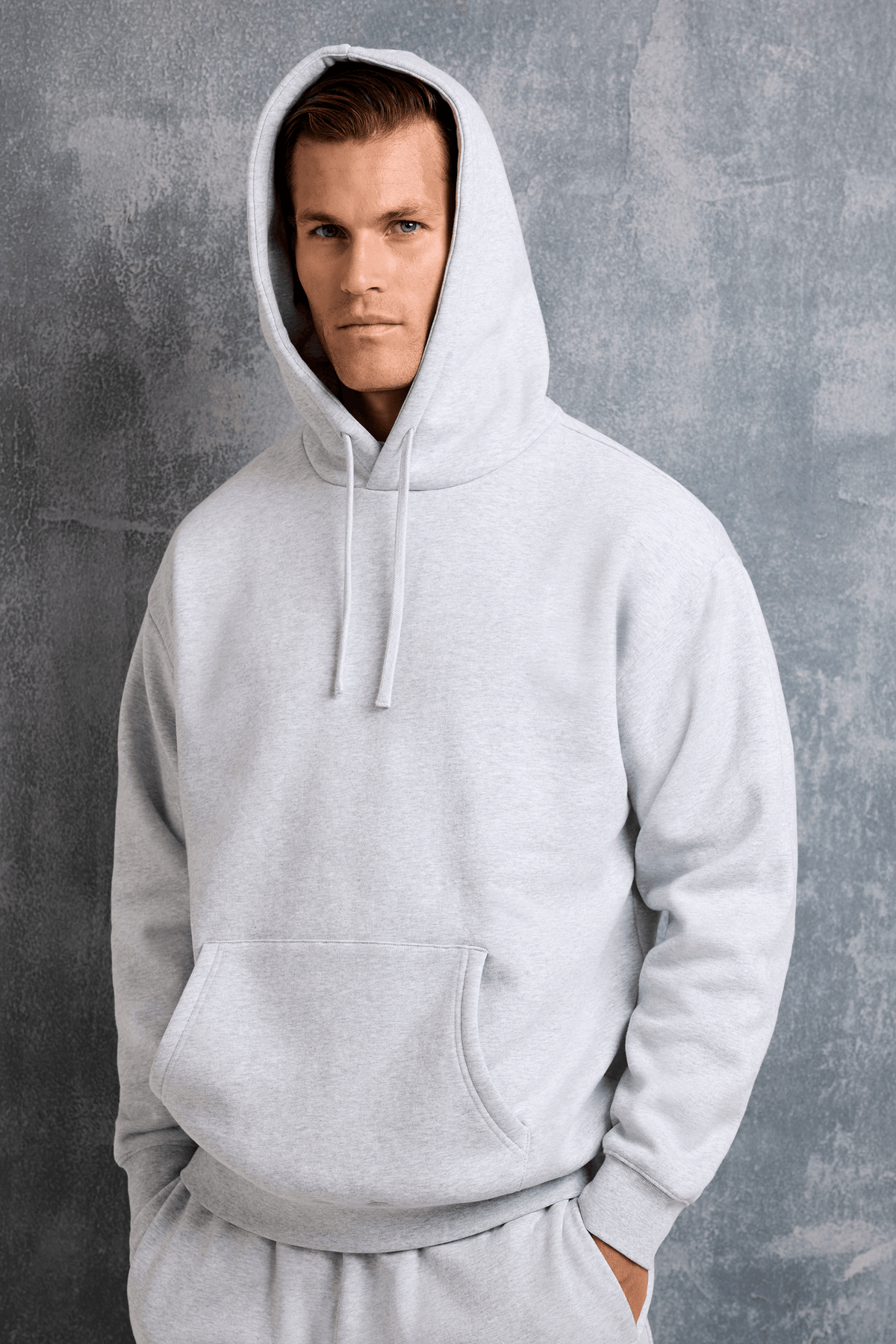 Milan Men's Oversized Heavyweight Cotton Hoodie – view 13