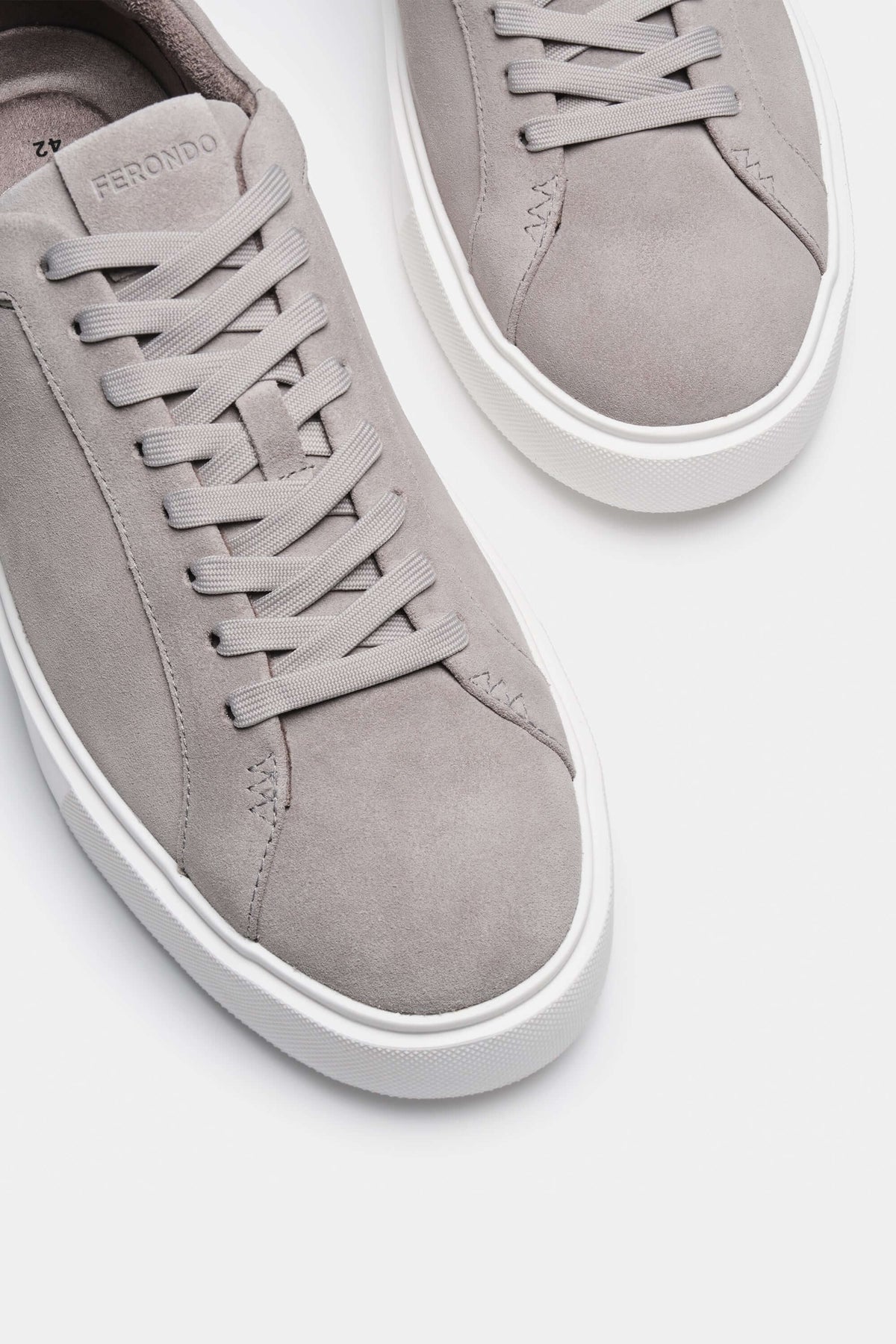 Classic Suede Trainer by SATRI & CO. – product view 11
