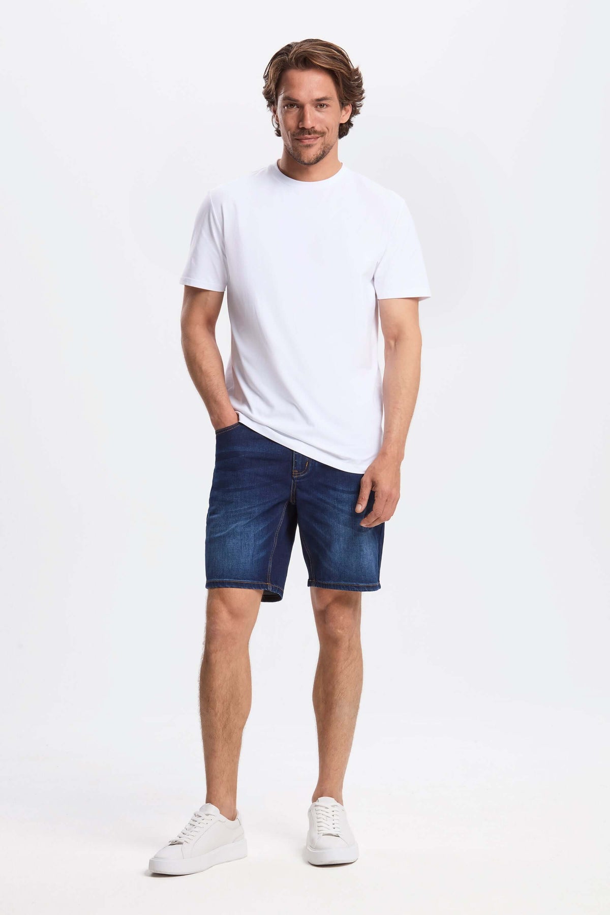 Men's Stretch Cotton Crew Neck T-Shirt – view 10