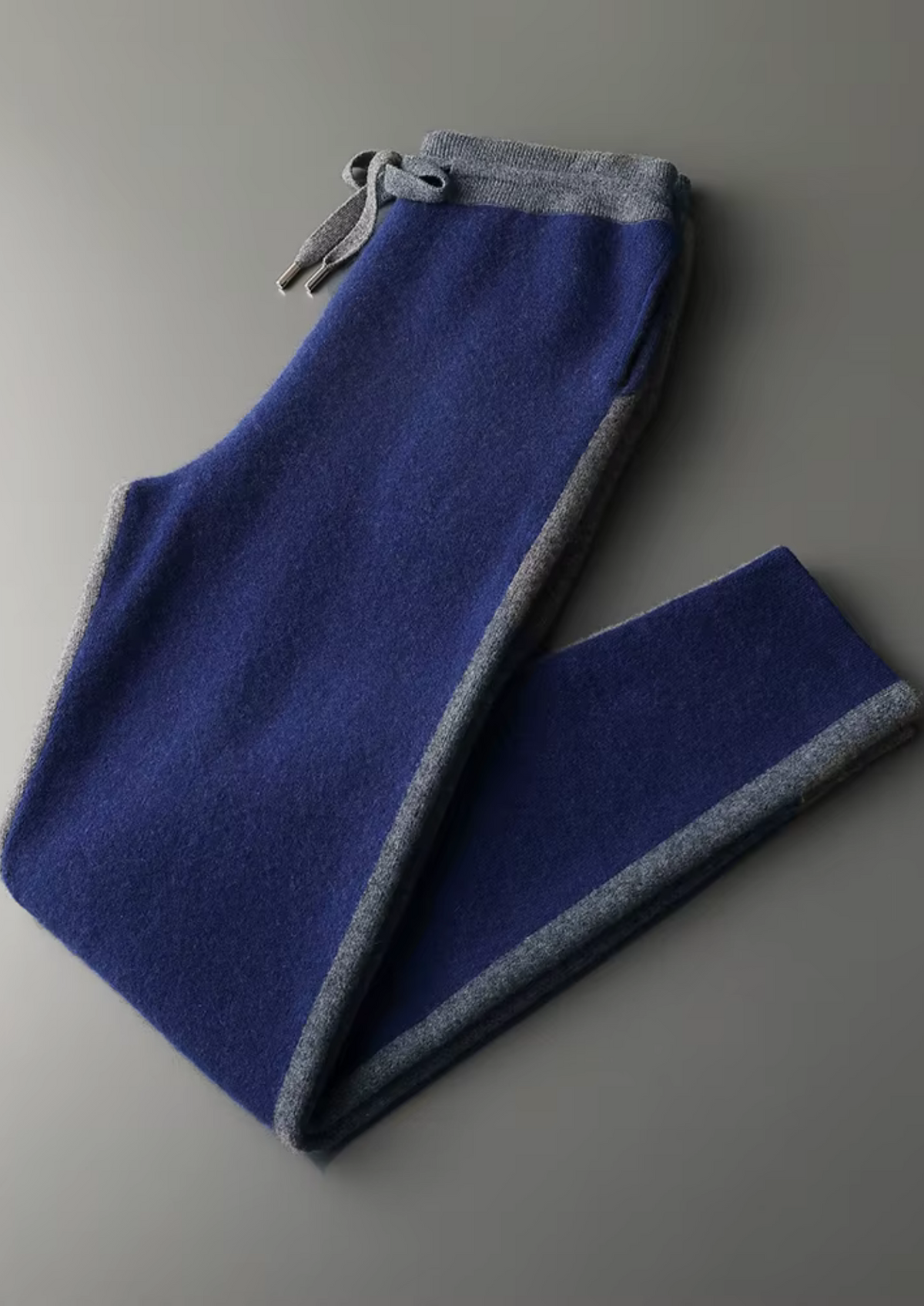 Torino Men's Cashmere Leisure Set in Navy Blue – view 8