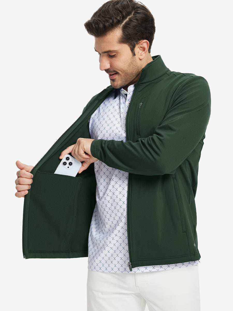 Men's Water-Resistant Fleece-Lined Jacket – view 59