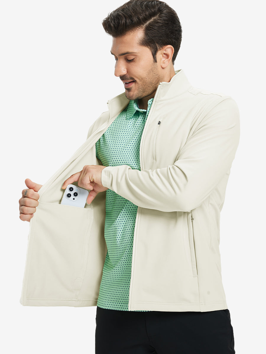 Men's Water-Resistant Fleece-Lined Jacket – view 41