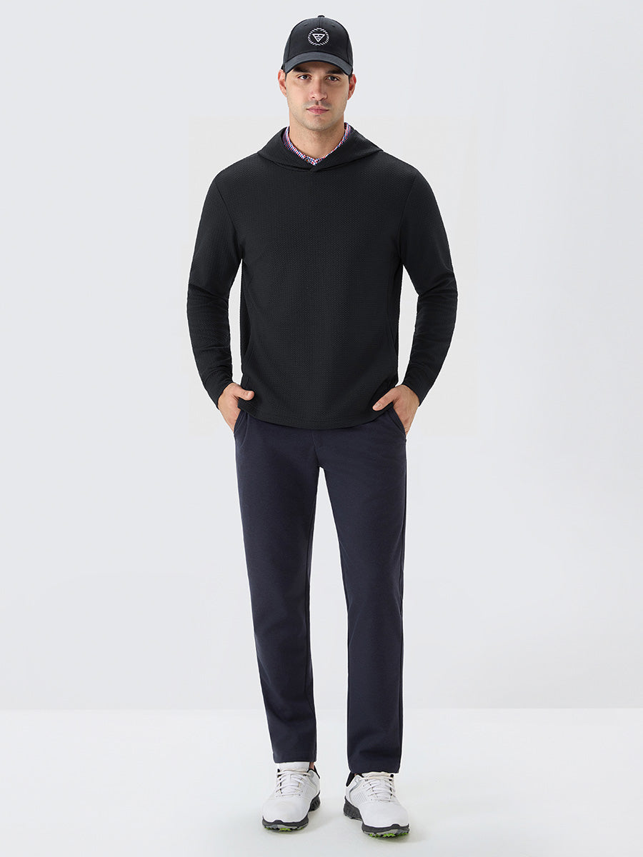 Men's Textured Pullover Hoodie – view 30
