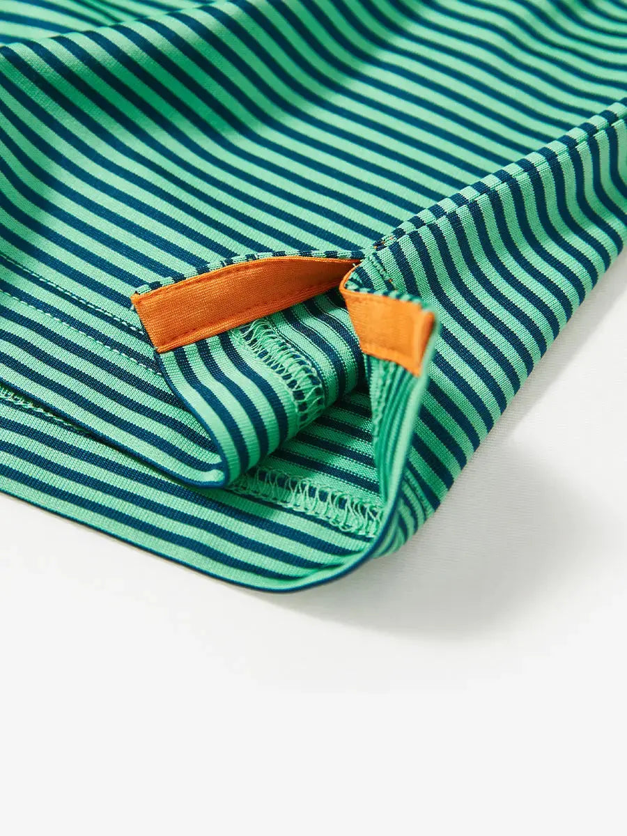 Youth Striped Performance Polo Shirt – view 12