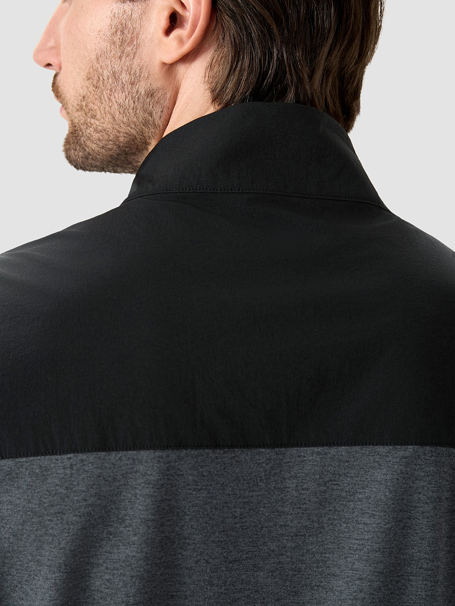 Men's Colour Block Full-Zip Golf Gilet – view 14