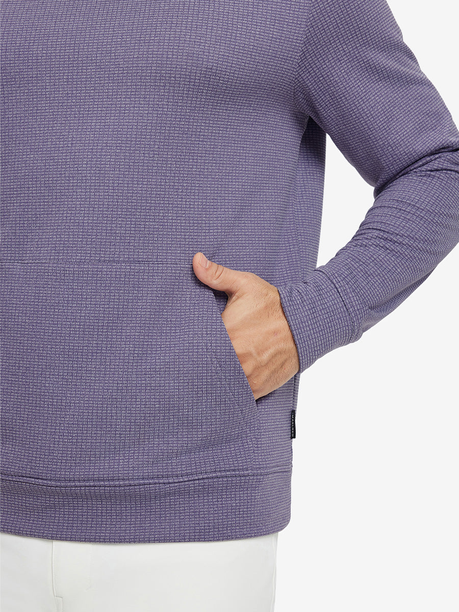 Men's Grid Fleece Lined Pullover Hoodie – view 35