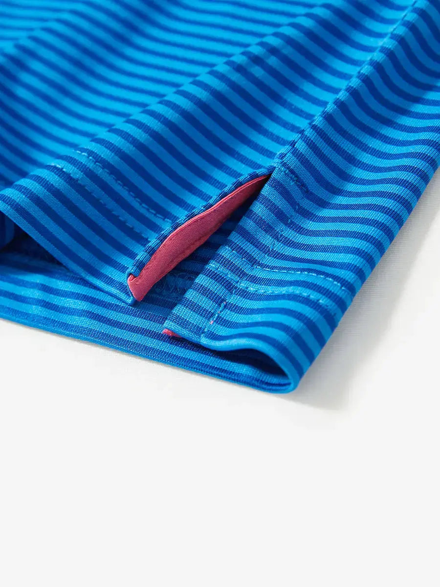 Youth Striped Performance Polo Shirt – view 55