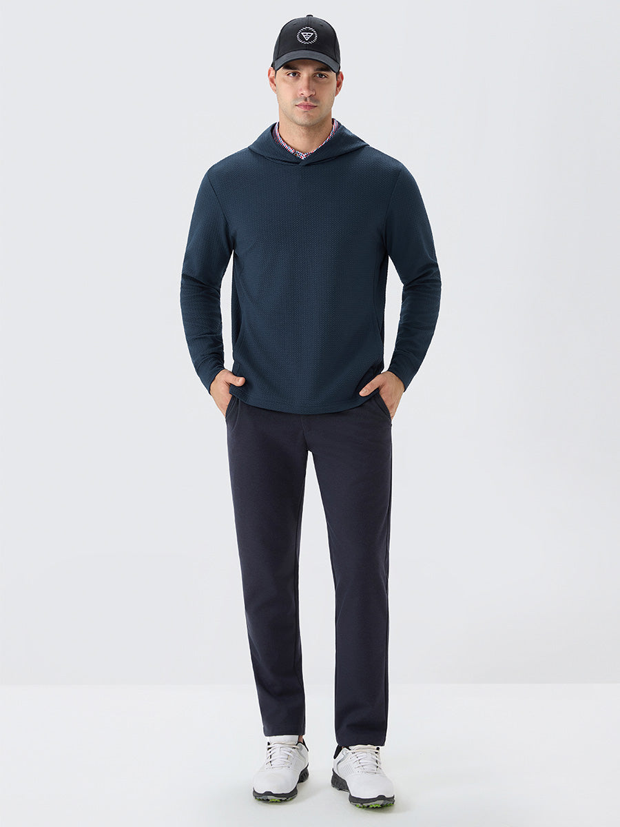 Men's Textured Pullover Hoodie – view 5
