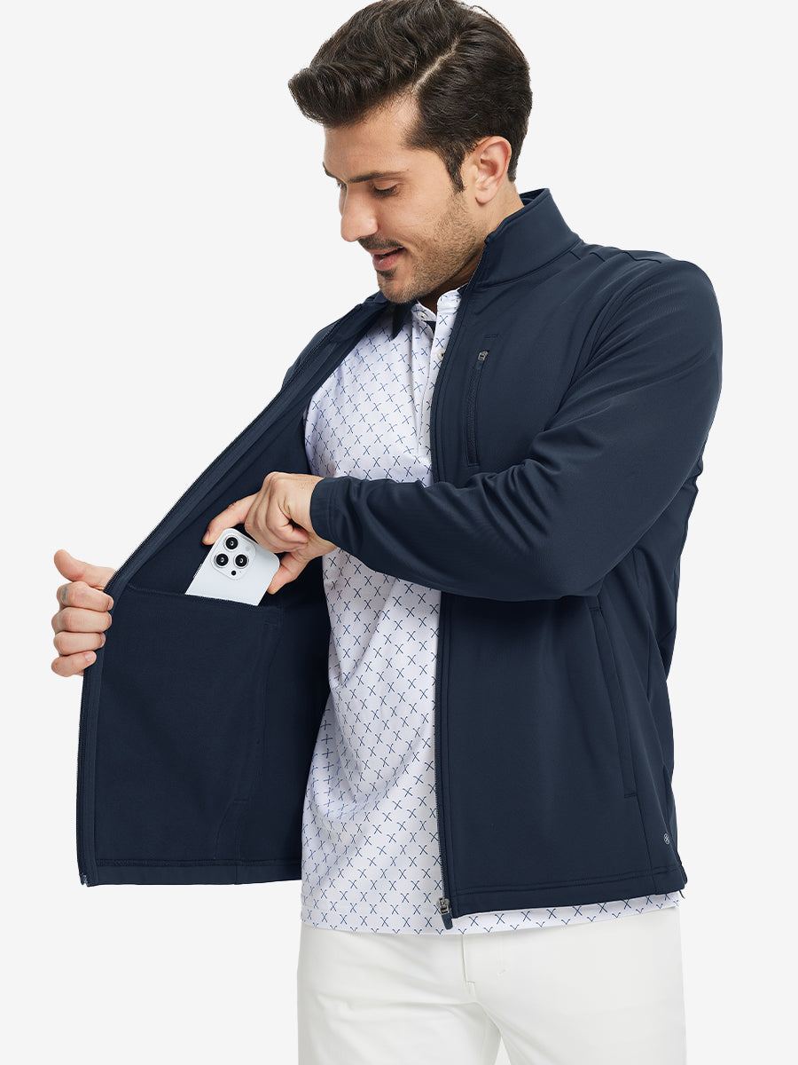 Men's Water-Resistant Fleece-Lined Jacket – view 77