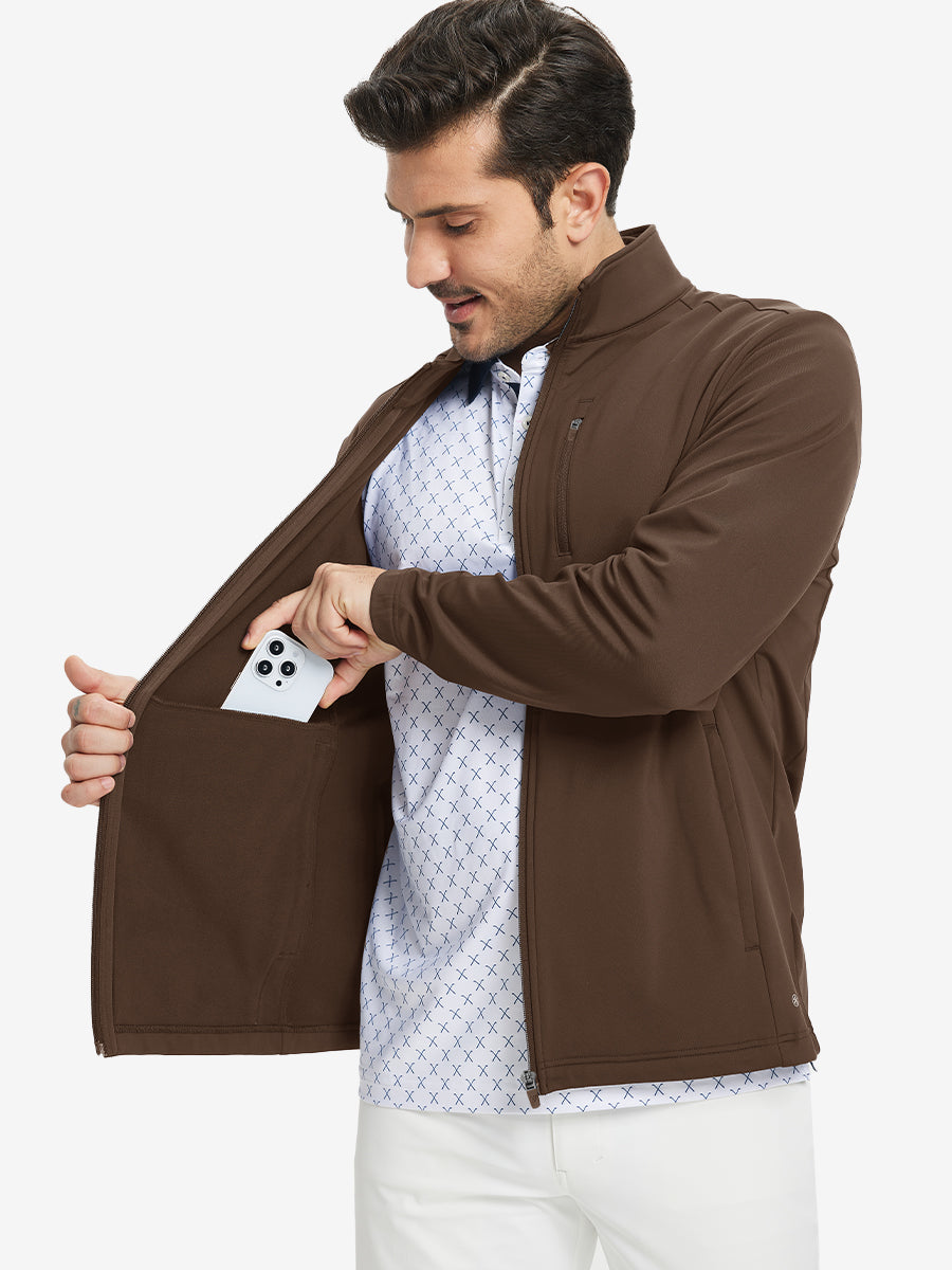 Men's Water-Resistant Fleece-Lined Jacket – view 35