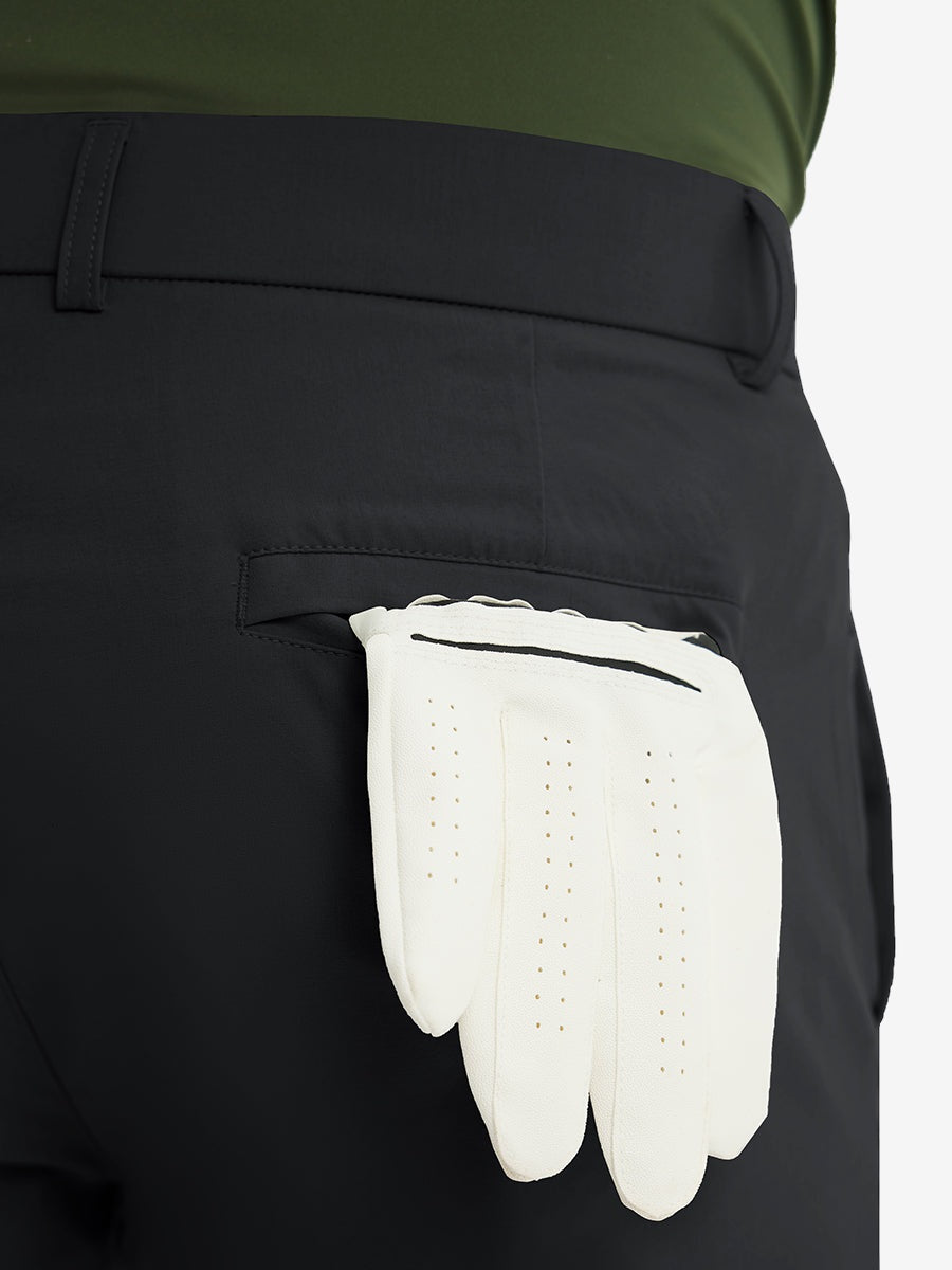 Men's Stretch Quick-Dry Four-Pocket Golf Trousers – 4-Way Stretch, Moisture-Wicking, Button-Zip Closure